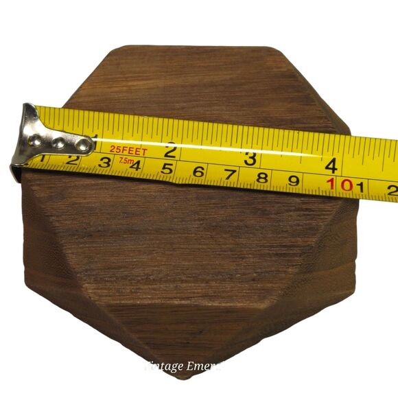 Torquay Devon Motto Creamer Mini Pitcher & Wooden Stand Set Red Pottery England - Picture 12 of 16